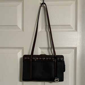 Early 2000s Brighton Paris Peekaboo Heart Shoulder Organizer